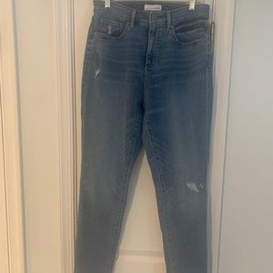 High waist curvy skinny jean